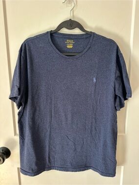 Ralph Lauren Navy Blue Crewneck Polo Tee
